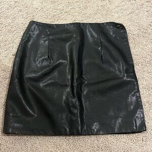 Princess Polly Leather Skirt